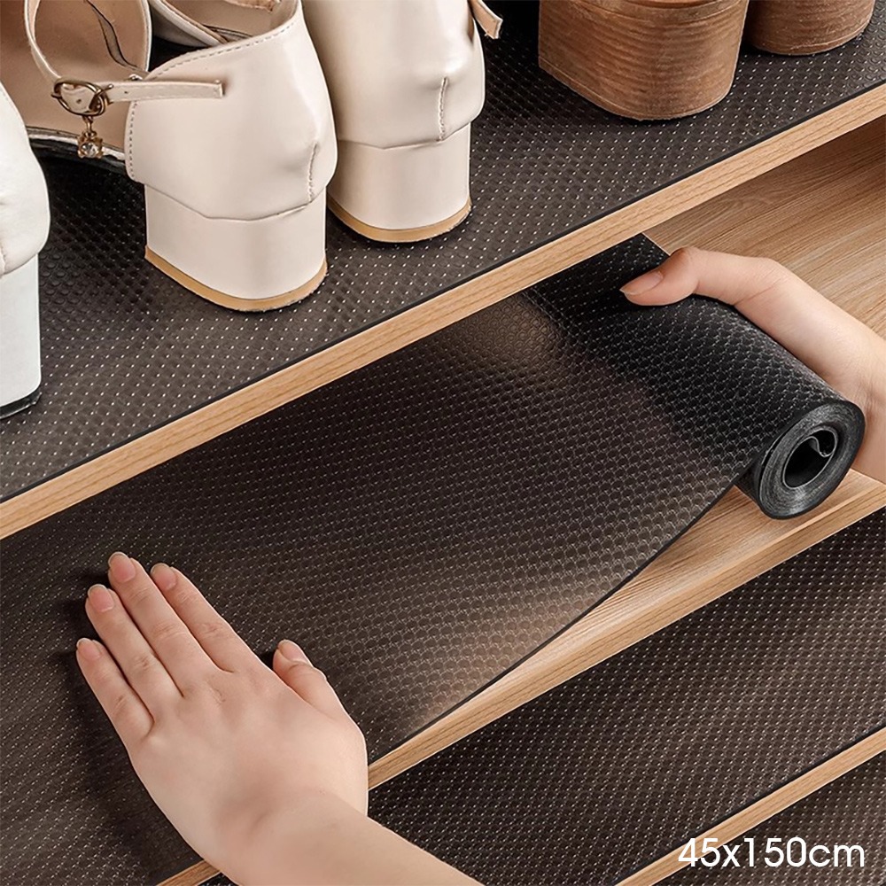 黑色防滑防潮抽屜櫥櫃墊 SIN6240 隔髒墊 防滑墊 櫥櫃墊 抽屜墊 廚房墊 桌墊 餐墊-細節圖6