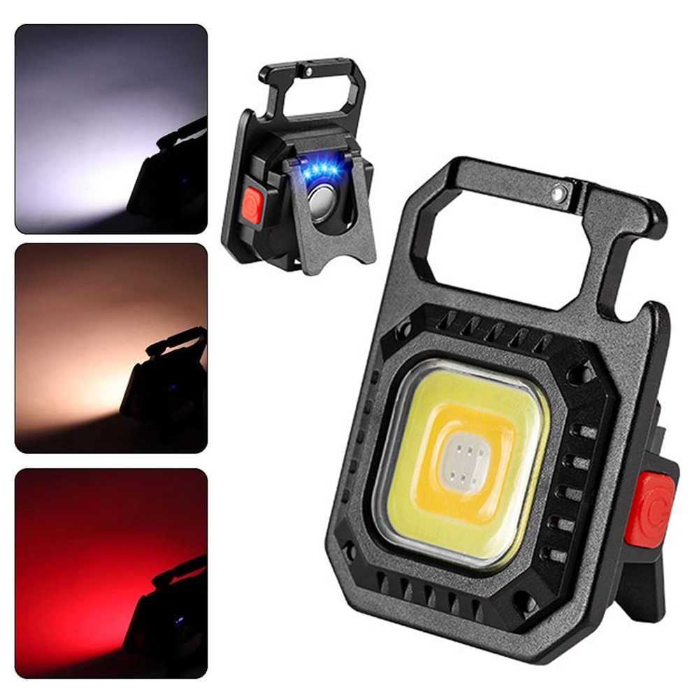 5130迷你強磁扣子燈 SIN0083 工作燈 COB燈 應急燈 警示燈 鑰匙扣-細節圖8