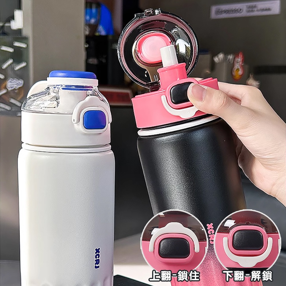 316不鏽鋼漸層彈跳吸管水壺 209W 吸管杯 吸管水壺 運動水壺 304不鏽鋼水壺 316不鏽鋼水壺 水壺-細節圖7