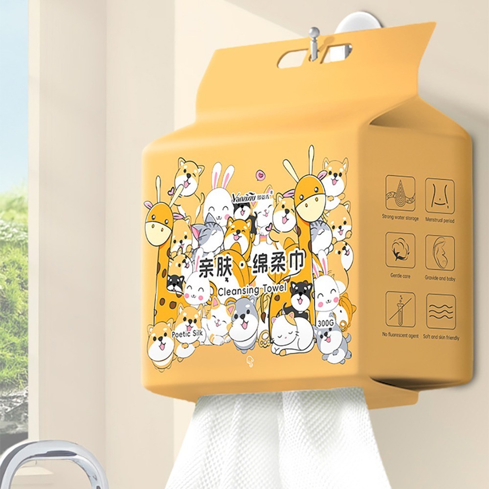 乾濕兩用懸掛抽取式洗臉巾 300g/包 SIN2576 洗臉巾 抽取式洗臉巾-細節圖9