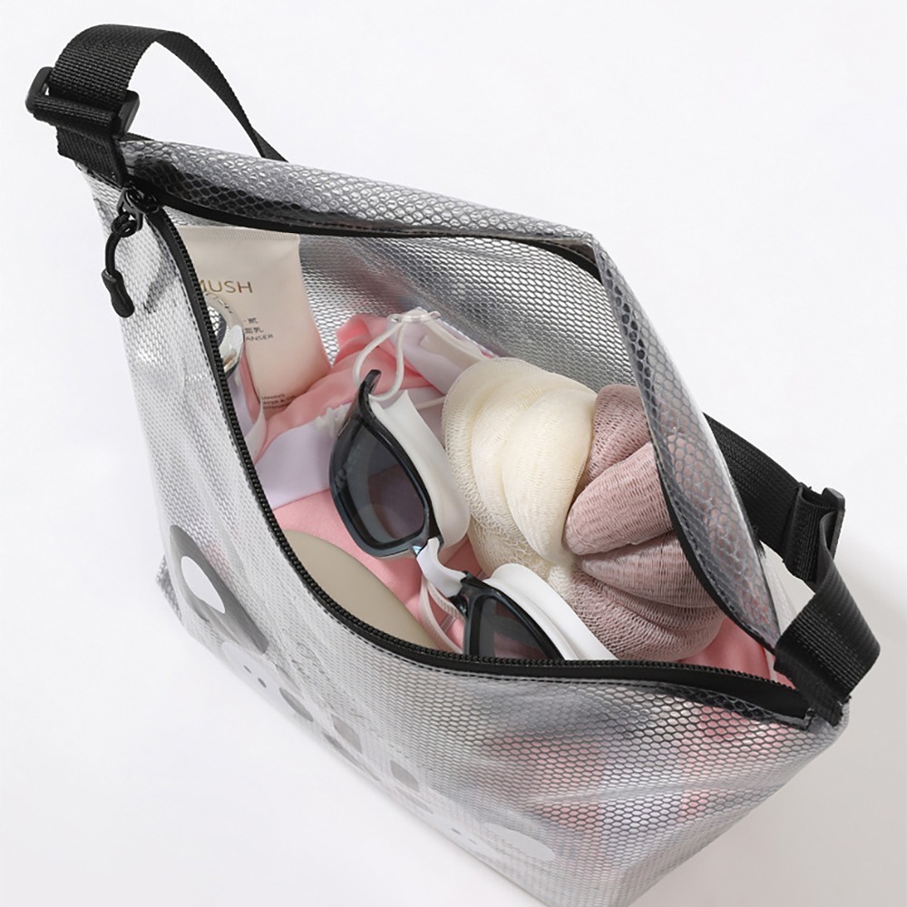 萌趣游泳包 MH25716 沙灘包 游泳包 防水包 斜肩包 斜背包-細節圖7