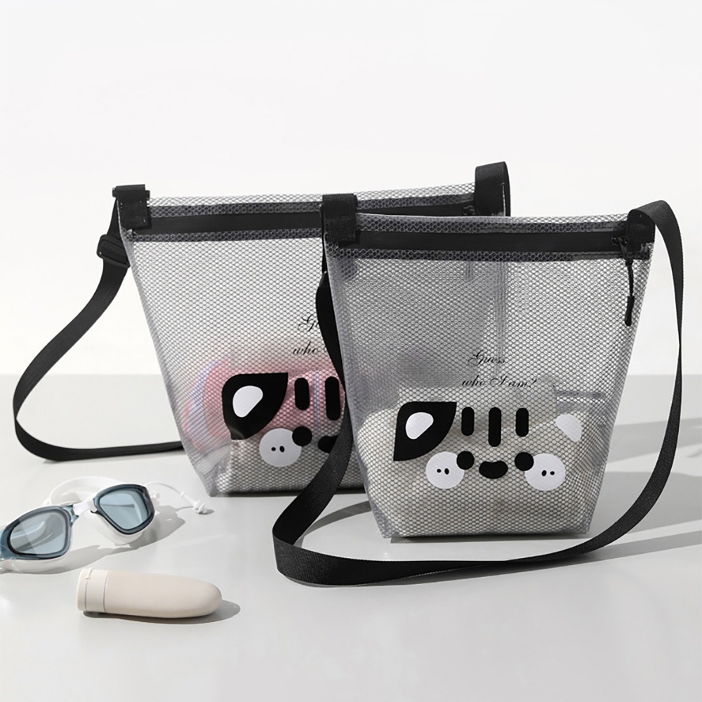 萌趣游泳包 MH25716 沙灘包 游泳包 防水包 斜肩包 斜背包-細節圖9