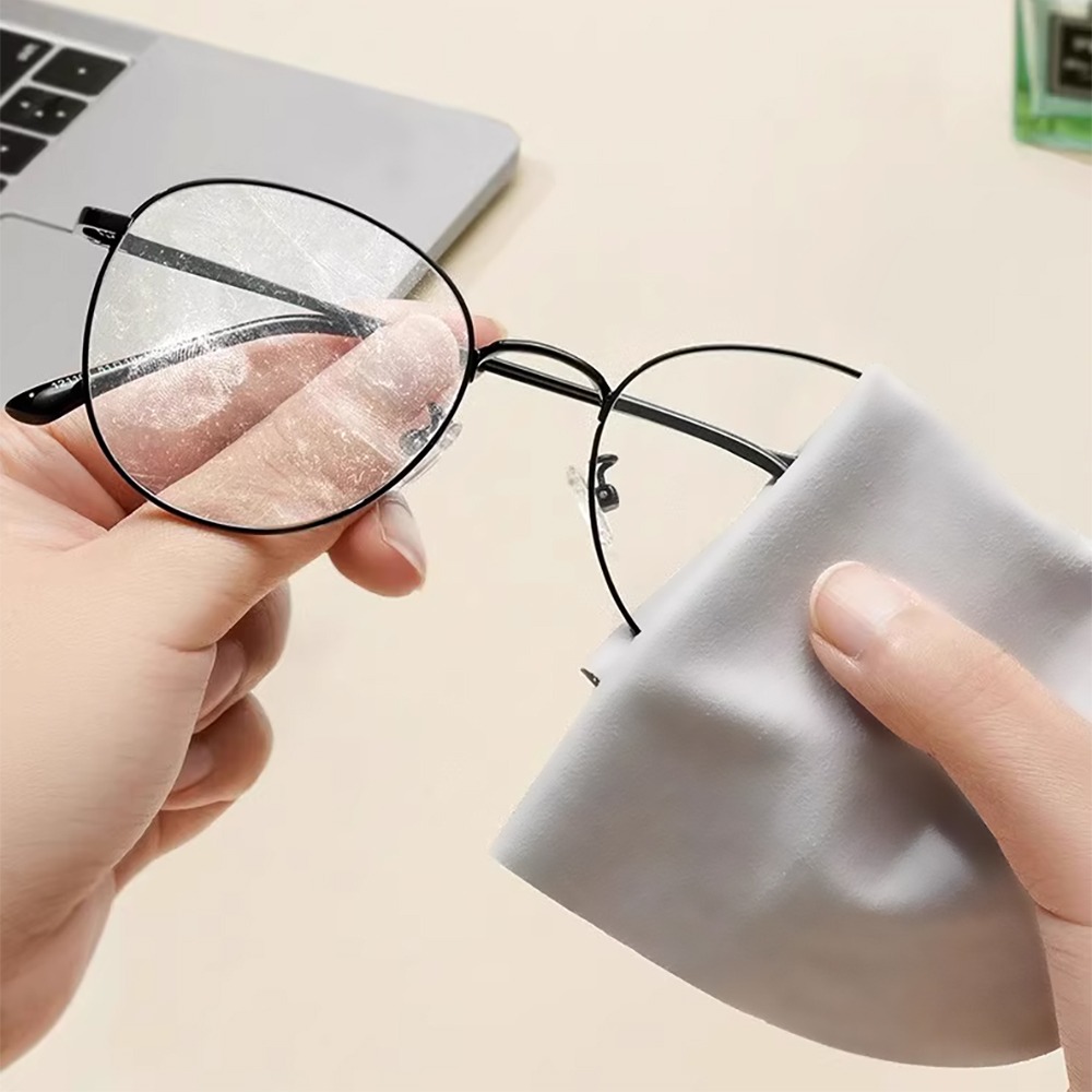 超細纖維眼鏡布【顏色隨機】DT1457 玻璃布 眼鏡布 鏡面擦拭布-細節圖6