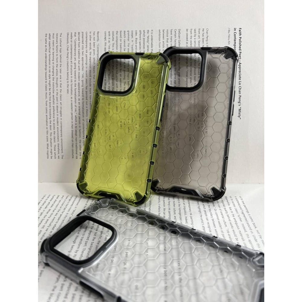 VIVO V25 V25 pro Y02S Y16 二合一 雙料 蜂巢造型 風潮保護殼 手機殼 防摔殼-細節圖3