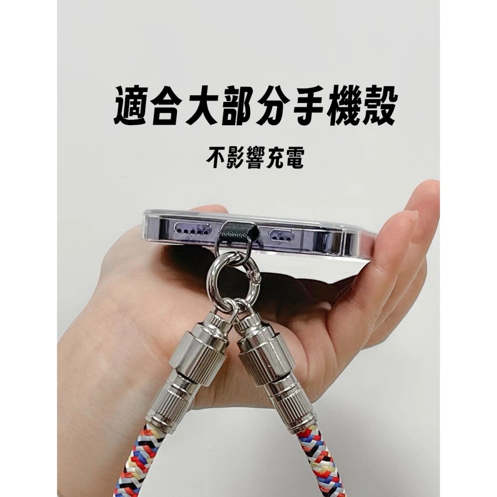 二合一掛繩充電線 雙type-c 快充線 60W充電線-細節圖3