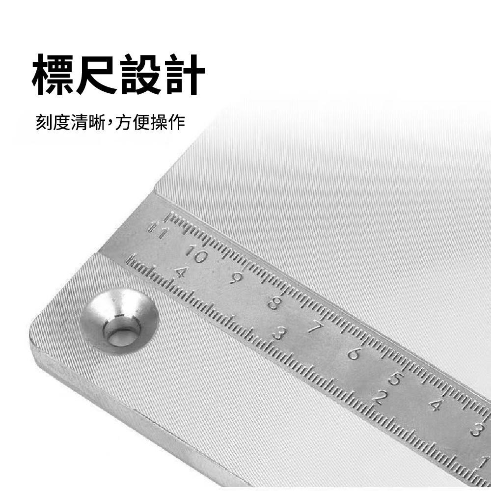 木工修邊機倒裝板 工作台 翻轉板 鋁合金 修邊機 開槽 電動工具 雕刻機 倒裝面板【森森五金】-細節圖4