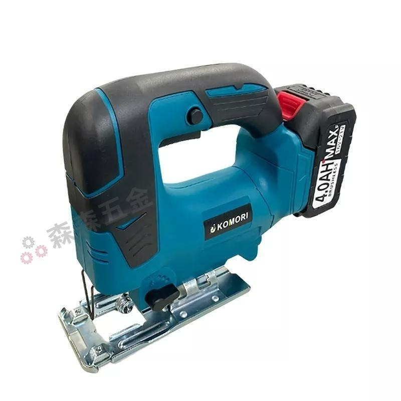 牧田18v 通用款 曲線機 線鋸機 鋰離子無繩功率 直鋸機 角度可調 切木板 切曲線 往復鋸【森森五金】-細節圖2