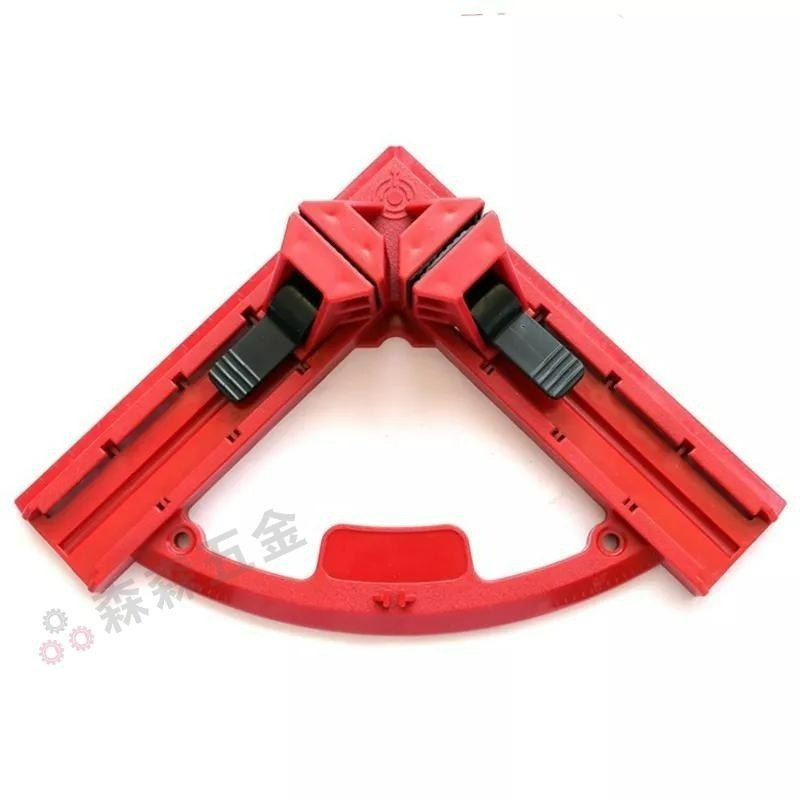 直角夾 木工90度直角夾 快速直角夾 直角夾 魚缸直角定位夾 畫框相框夾具 角度夾 木工夾【森森五金】-細節圖8