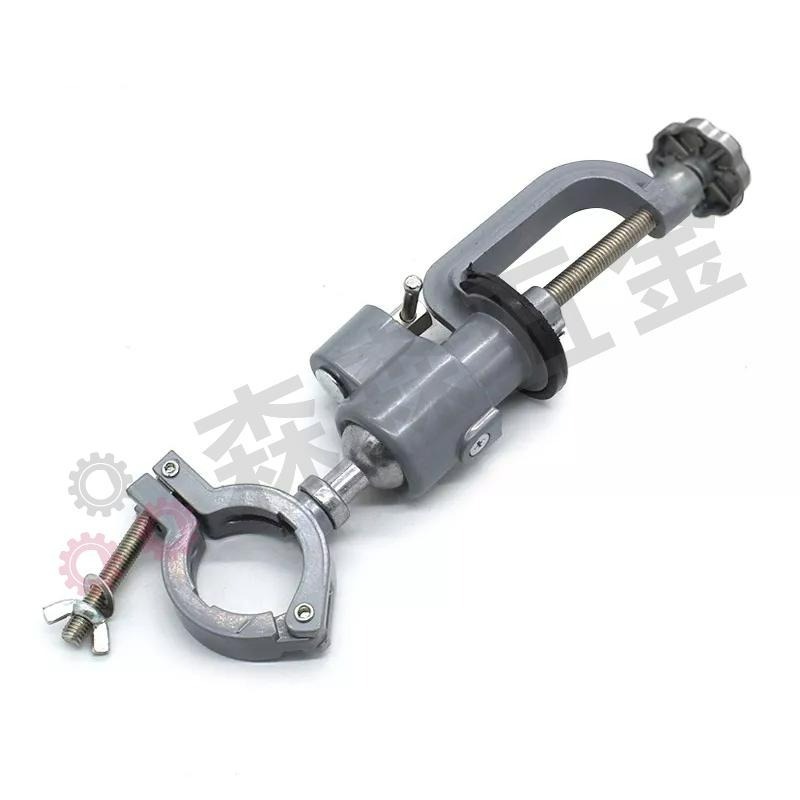 桌面鉗 桌虎鉗 鋁合金臺鉗 電鉆鉗子 多方向 多功能工作臺【森森機具】-細節圖4