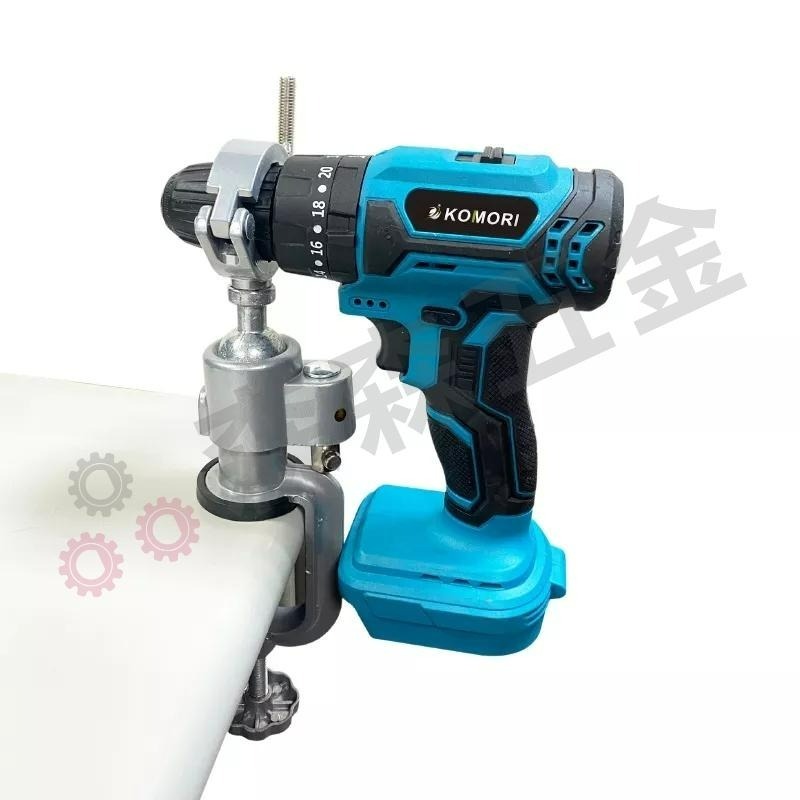 桌面鉗 桌虎鉗 鋁合金臺鉗 電鉆鉗子 多方向 多功能工作臺【森森機具】-細節圖5