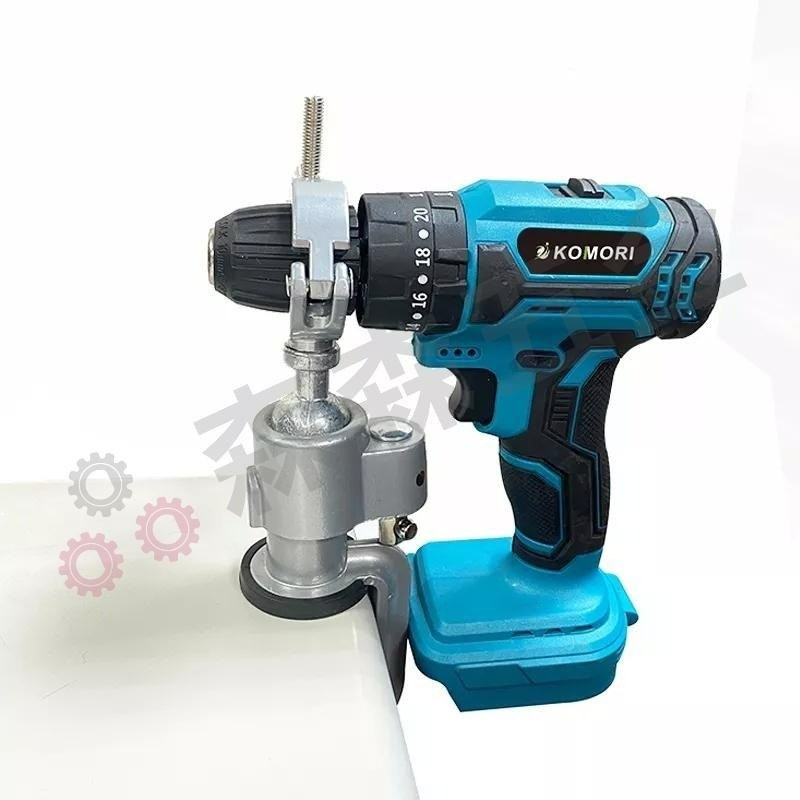 桌面鉗 桌虎鉗 鋁合金臺鉗 電鉆鉗子 多方向 多功能工作臺【森森機具】-細節圖6