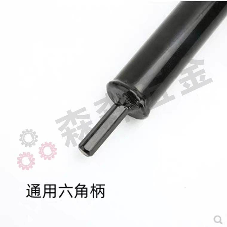 鬆土鑽 電鑽螺旋鬆土 園藝種植打洞神器 合金地鑽鑽頭 花園種花 菜地種菜 挖土 鑽土必備 麻花鑽頭【森森五金】-細節圖4