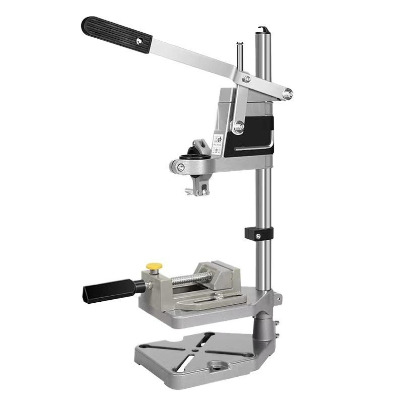 手電鑽支架 雙孔電鑽支架 固定 多功能電鑽支架 電鑽變鑽床 雙孔電鑽支架 電鑽鑽孔架 電鑽鑽孔座【森森五金】-細節圖2