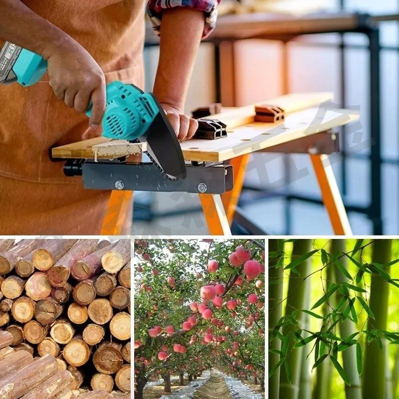 電鏈鋸 電動鋸子 切割機 6吋 木工電鋸 手持電動修枝鋸 牧田款 [台灣現貨 保固一年] 充電式【森森五金】-細節圖6