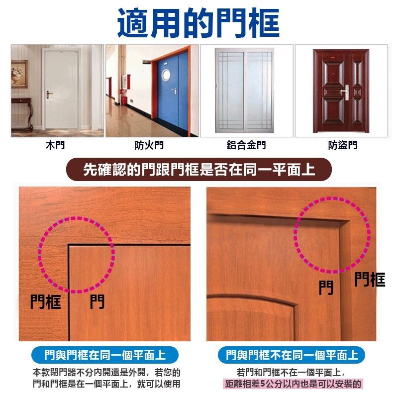 門弓器 自動關門器 閉門器 緩衝閉門器 門弓 關門器 自動關門 防火門 鋁門 液壓緩衝門弓器 自動閉門【森森五金】-細節圖6