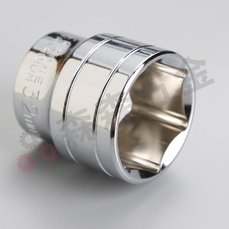 四分套筒 4分套筒 1/2＂ 套筒 六角套筒 手動套筒 22MM ~ 32MM【森森五金】-細節圖3