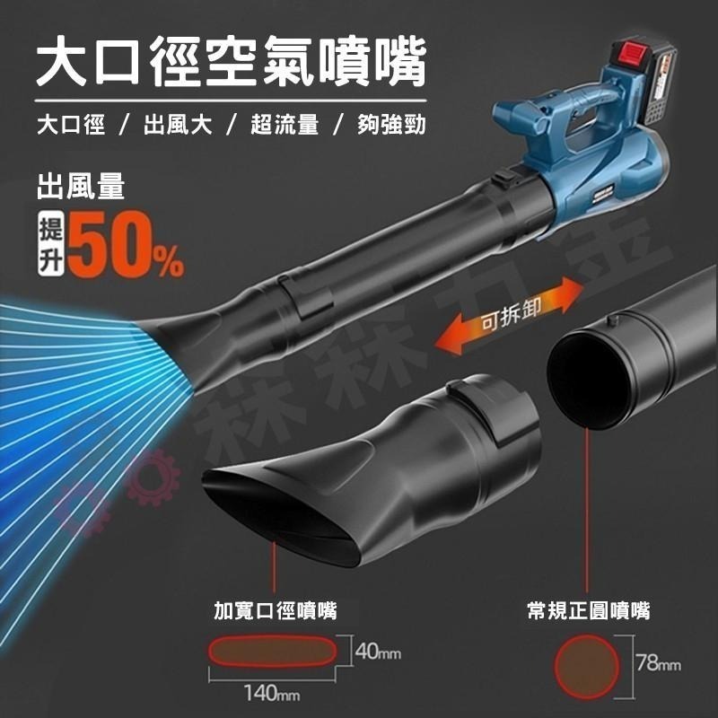 鼓風機 吹風機 吹葉機 吹灰機 吹塵機 牧田款【台灣現貨保固一年】 【森森五金】-細節圖7