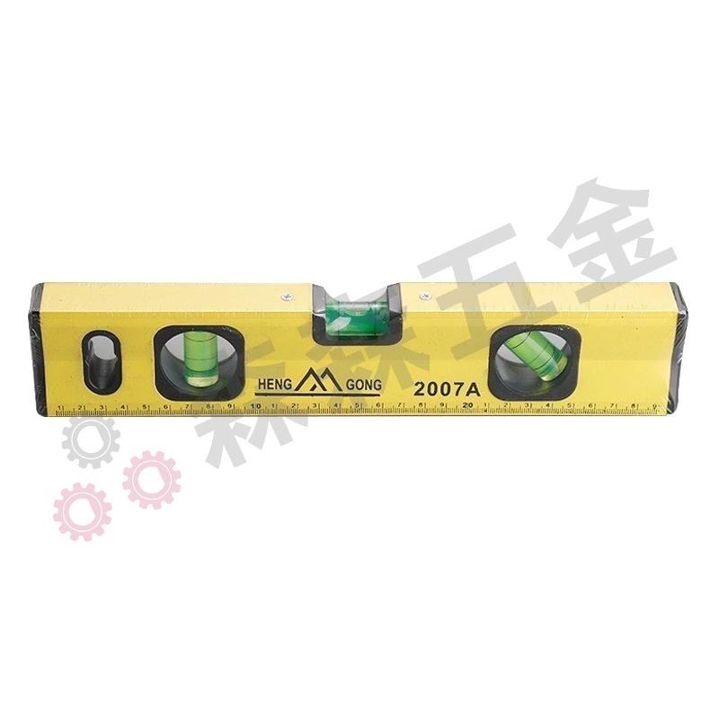 水平儀 測距儀 水平尺 魯班 鋁合金 強磁【森森五金】-細節圖2