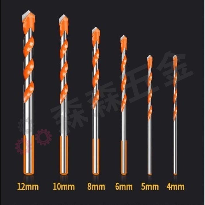 霸王鑽 瓷磚 混凝土 鐵皮 不銹鋼開孔器 【現貨不用等】多功能三角鑽頭 ARTU 硬質合金鑽【森森五金】-細節圖8