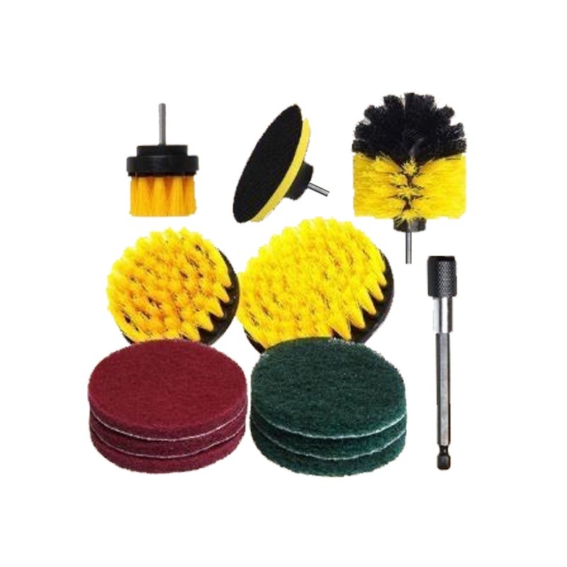 汽車清潔組 汽車美容 汽車輪胎清潔 輪胎清潔 汽車車輪穀光清潔組 拋光刷【森森五金】-規格圖9