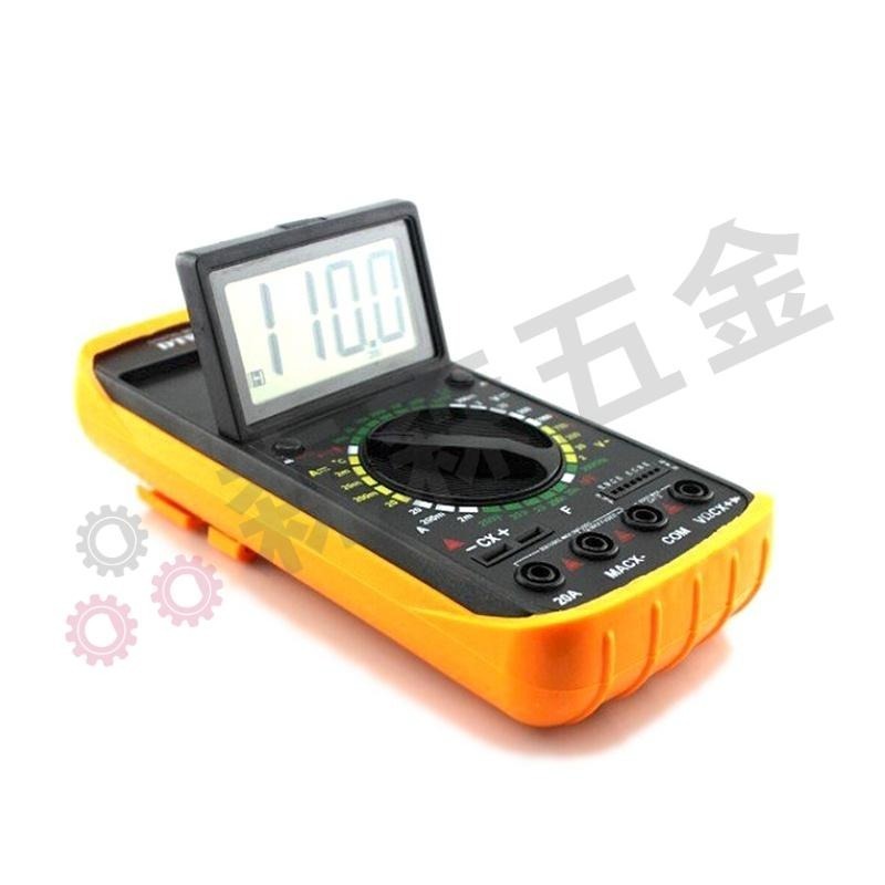 電錶 手持式數字電錶 電子式數位式 三用 電壓電阻電子式三用電錶 DT-9208A【森森五金】-細節圖2