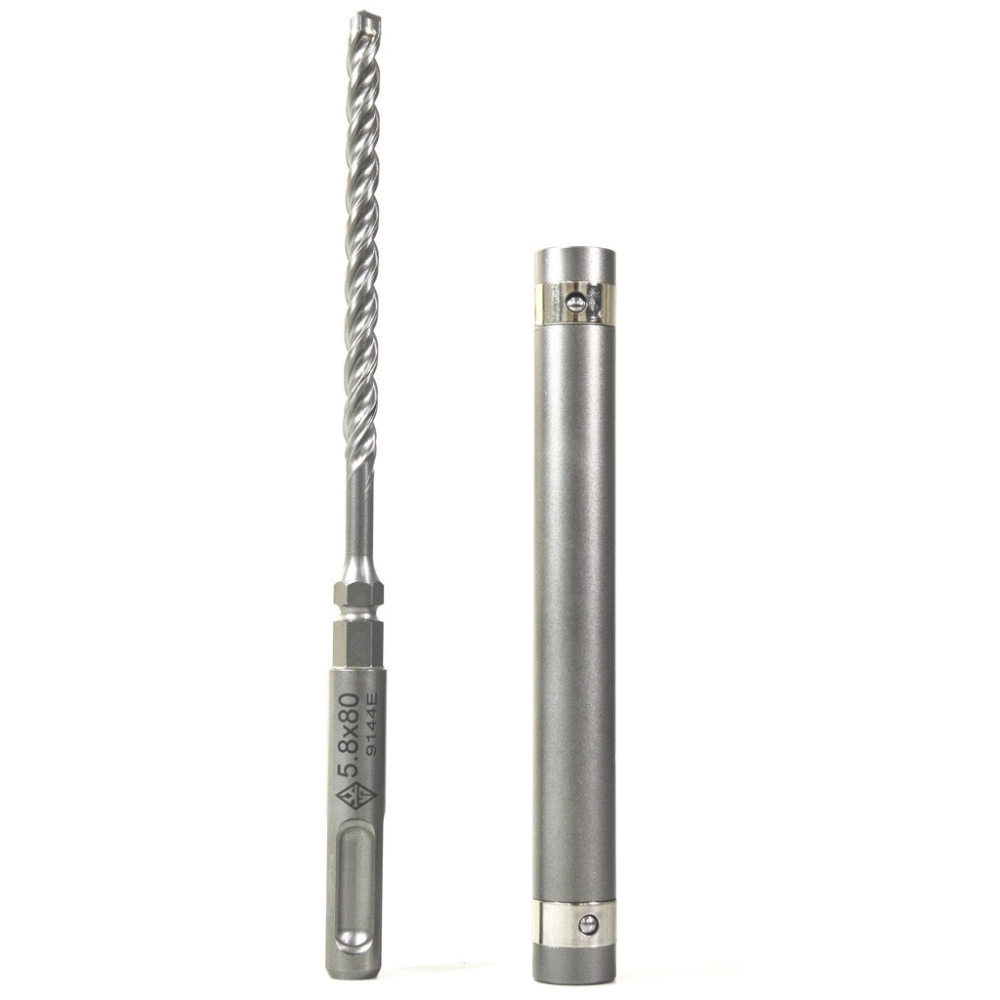 SK世鎧精密 四溝三刃鑽兼鎖 5.8mm 全鎢鋼頭 1000孔 鑽頭 鑽孔 鎖固 套組【森森五金】-細節圖7