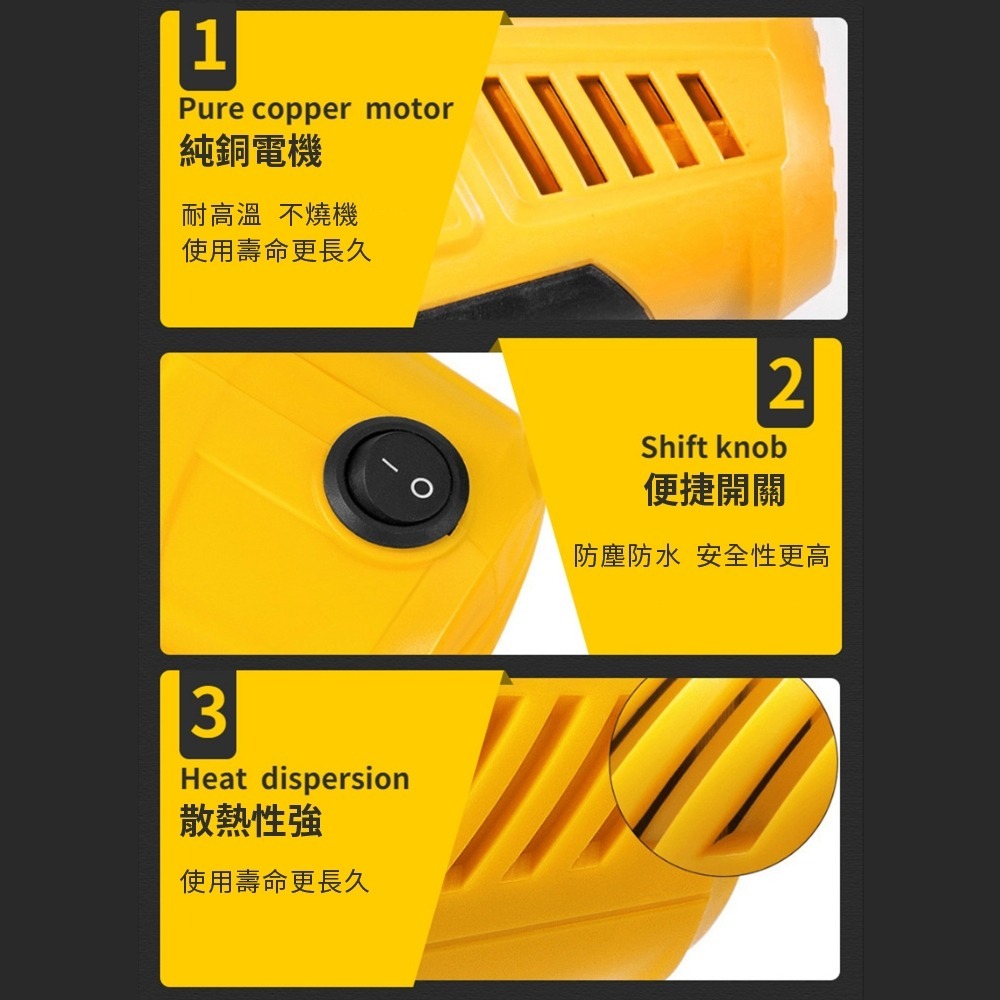 【森森五金】110V噴漆槍 (裸機+3噴嘴) 電動噴漆槍 噴塗 油漆乳膠漆水泥漆噴塗機 噴壺-細節圖4