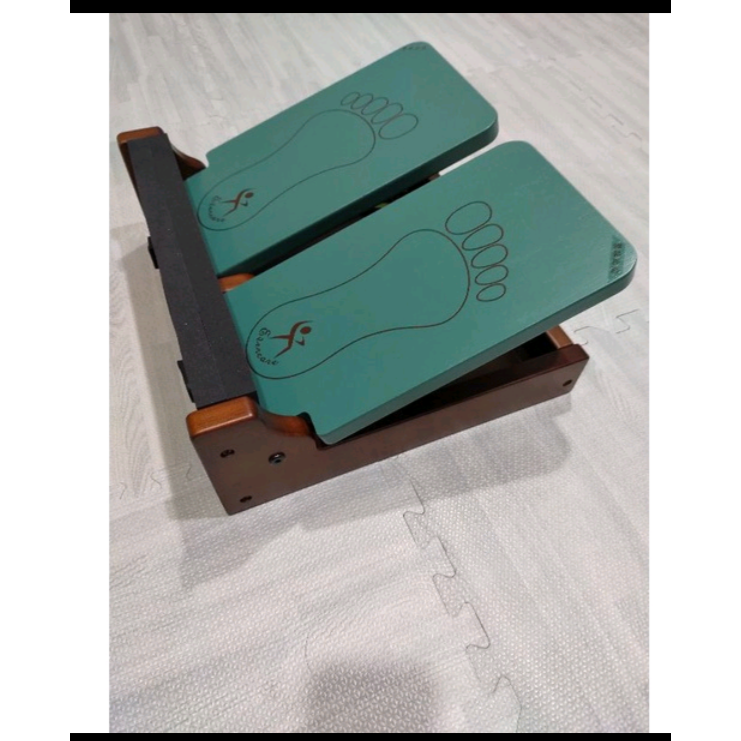 （贈腳部筋膜球1顆)正品原廠專利免運父母親長輩禮拉筋板/ 台灣製實木左右可調式六段拉筋板 足底筋膜炎 小腿緊痠痛抽-細節圖2