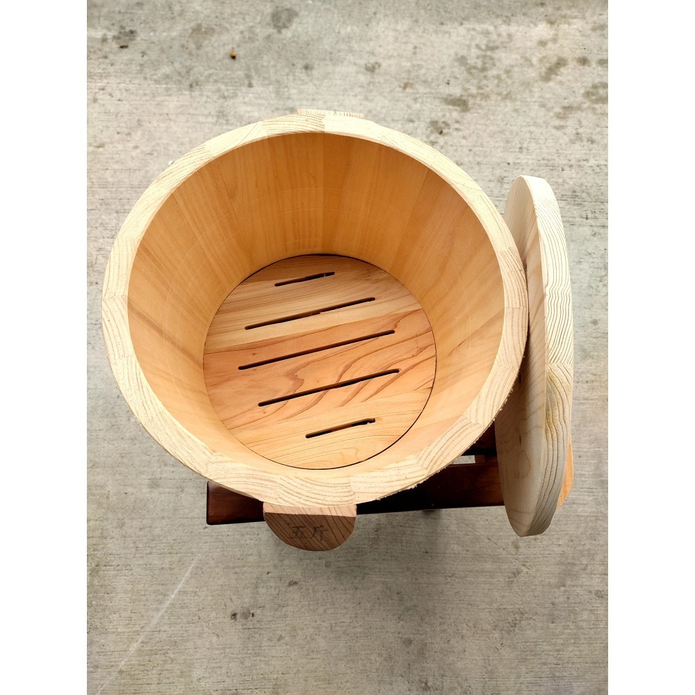 台灣製造木製飯桶3斤 5斤 8斤 木飯斗 蒸飯桶 飯糰 米糕 油飯 肉粽 壽司桶-細節圖2