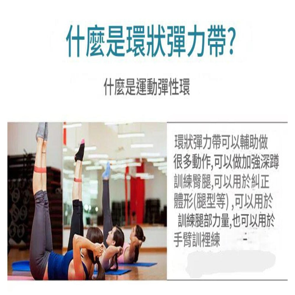 公司貨TTCZ  翹臀圈 瑜珈帶 彈力帶 虐臀圈  天然乳膠 迷你環狀阻力帶 拉力帶  健身帶 50mm阻力環狀帶-細節圖7