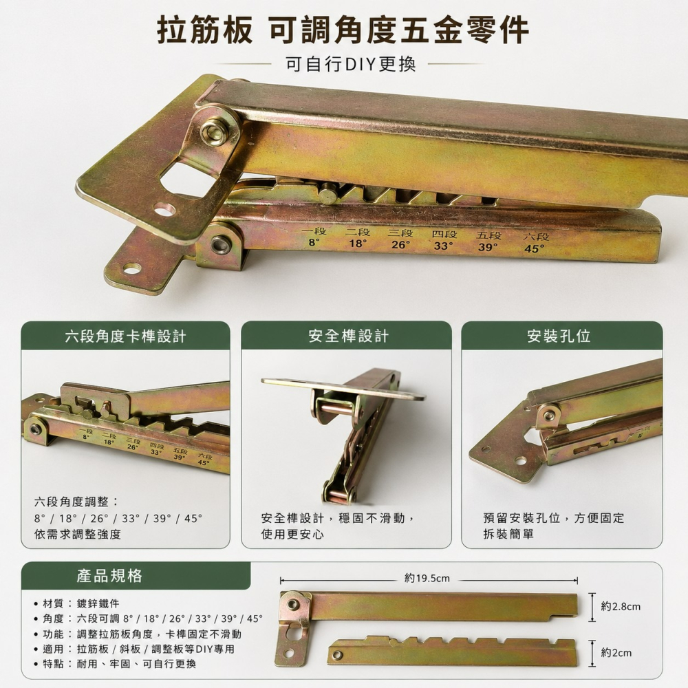 台灣製造 品質保證 六段足部健康拉筋板 全實木製 拉筋塑腿 舒壓消疲勞痠痛緊繃  承重力更好-細節圖3