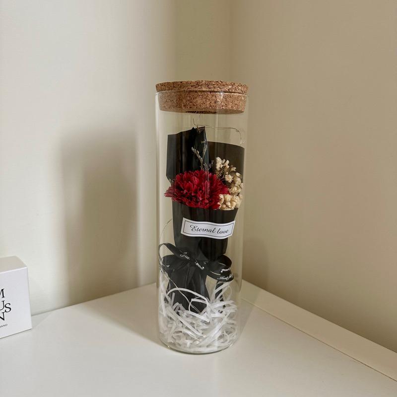 【台灣現貨】節日送禮花束 乾燥花 七夕 畢業花束 情人節 香皂仿真花 教師節 感恩花束 生日禮物 送女生禮物 玫瑰花-細節圖6