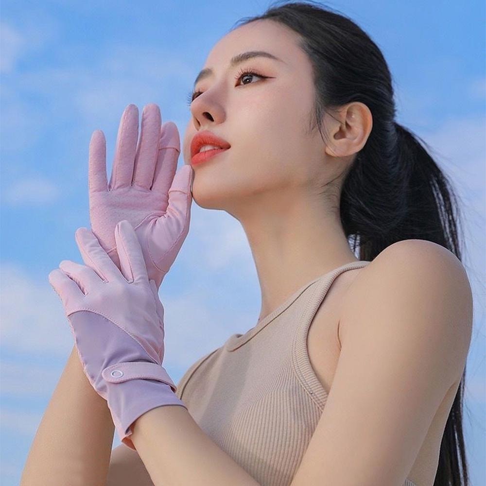 冰絲涼感觸控防曬手套 SIN8415 防曬手套 防曬觸控手套 冰絲防曬手套-細節圖9