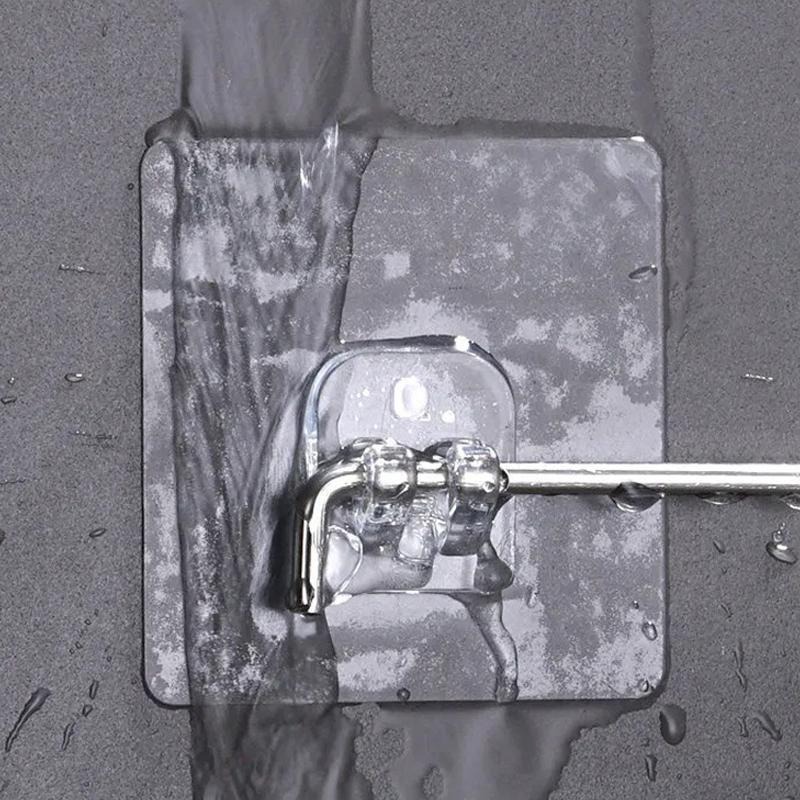 無痕單爪貼片【10入/組】GP3508 免打孔置物架貼片 掛勾 無痕卡扣 無痕壁貼-細節圖4