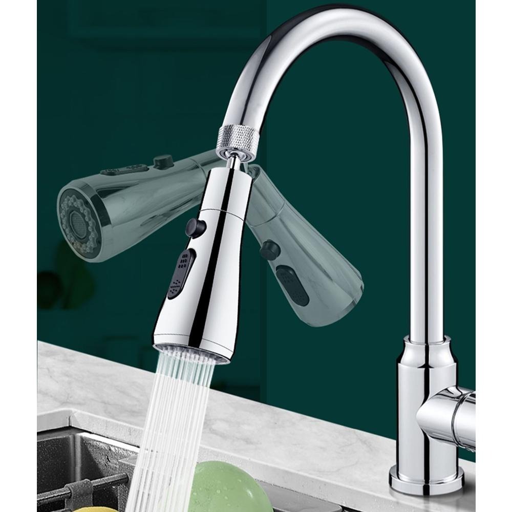 360度兩段式廚房水龍頭 SIN7489 萬象水龍頭 增壓水龍頭 廚房水龍頭-細節圖5