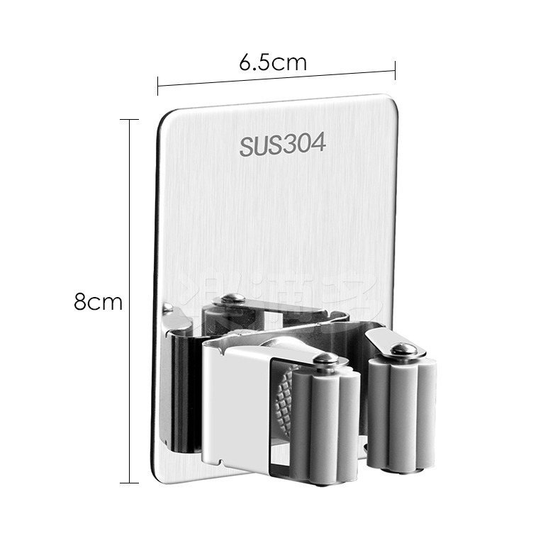 不鏽鋼拖把架 LX2165-N 拖把架 掃把架 無痕架-細節圖4