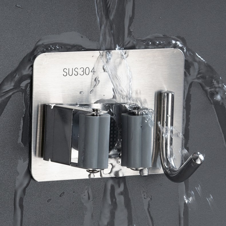 不鏽鋼拖把架 LX2165-N 拖把架 掃把架 無痕架-細節圖10