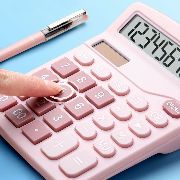 馬卡龍色計算機 SIN6734 計算機 文具-細節圖6