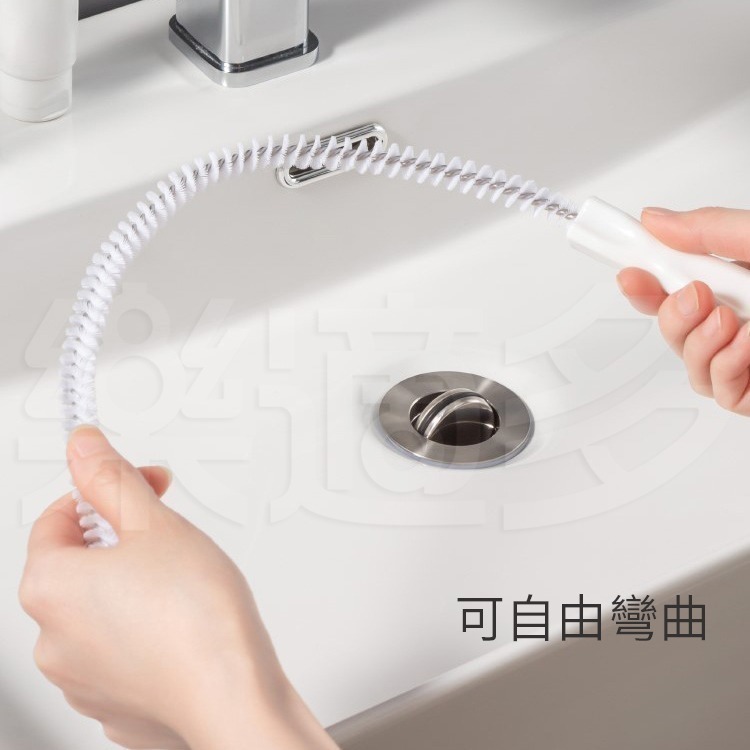 45cm排水管疏通清潔刷 SIN6253 清潔刷 清潔工具 排水管清潔-細節圖6