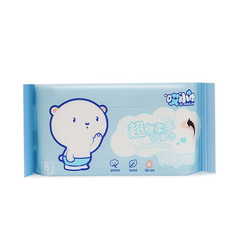 抽取式超迷你濕紙巾 8抽x24包/盒 SIN2568 旅行 濕紙巾 清潔用品-規格圖9