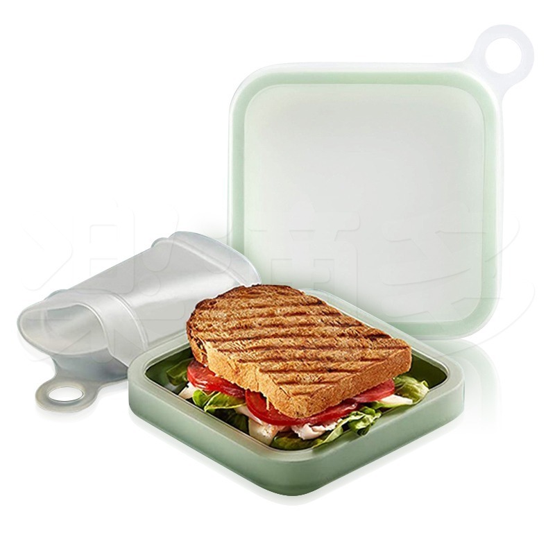 矽膠三明治 吐司餐盒 攜帶餐盒 KXL-125 食物袋 便當盒 保鮮盒-細節圖10