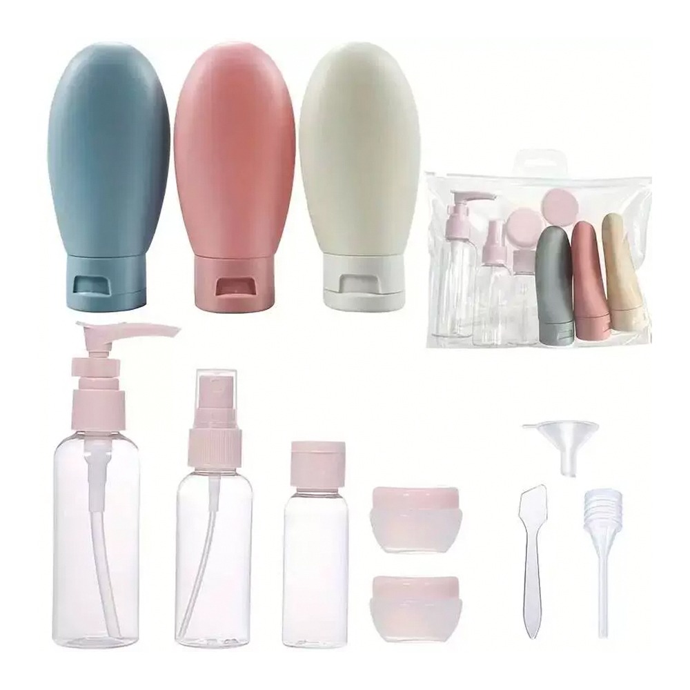 旅行化粧品分裝瓶11件套 SIN7424 分裝瓶 旅行分裝瓶-細節圖2