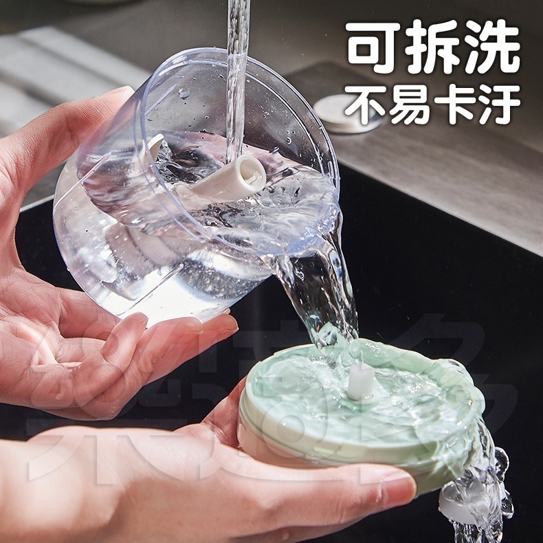 手轉式搗蒜器 200ml/400ml LC2301 搗蒜器 食物料理器 迷你切蒜器 碎菜器 切菜器 絞肉機-細節圖7