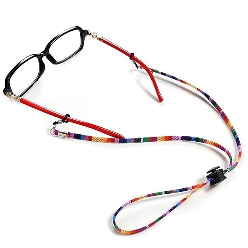 民族風眼鏡掛繩 318 運動眼鏡繩 眼鏡掛繩 眼鏡鍊 眼鏡帶 眼鏡防滑繩 眼鏡防滑帶 眼鏡防掉繩 眼鏡固定帶-細節圖2