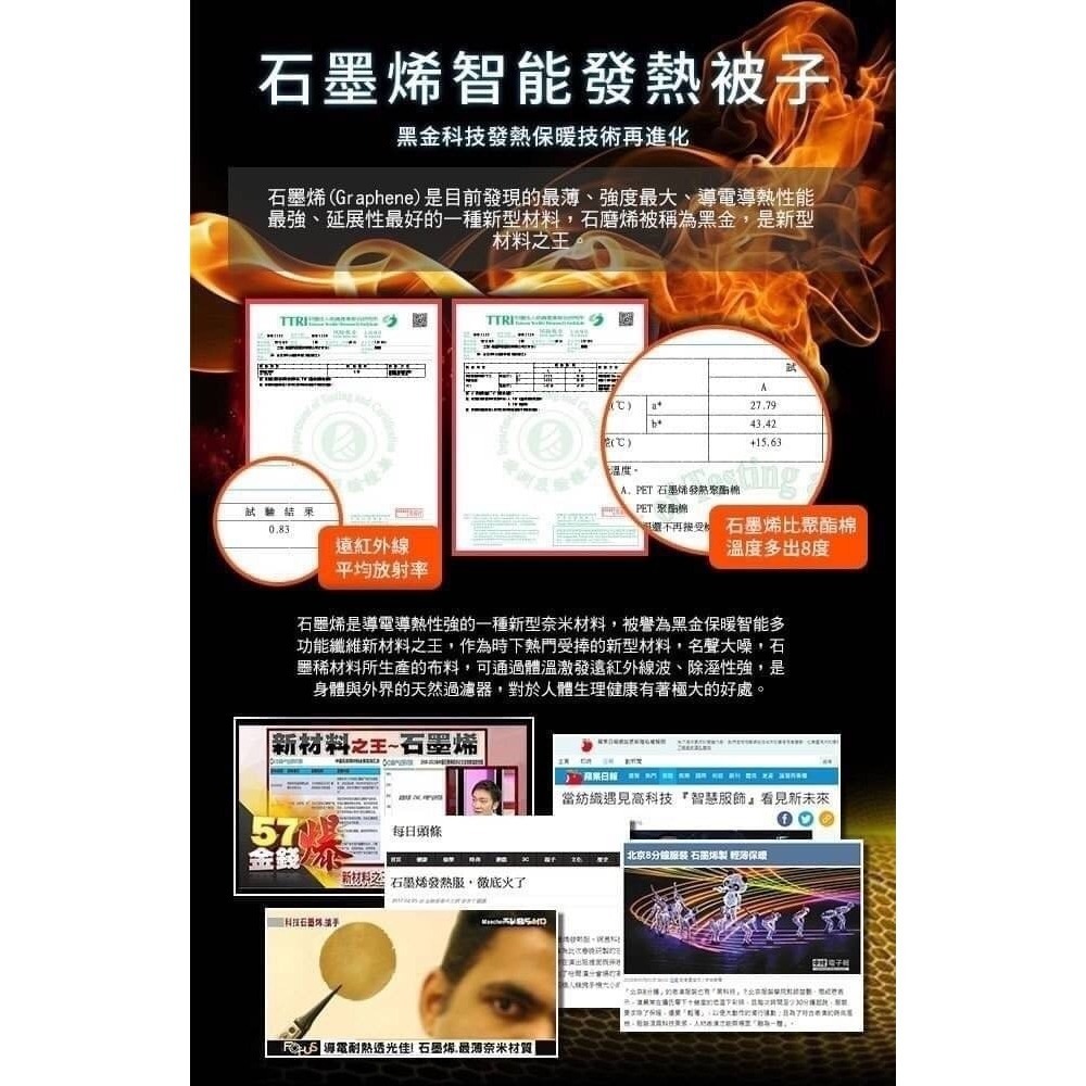 石墨烯遠紅外線羊毛被 SIN6521 棉被 羊毛被 石墨烯被子-細節圖11