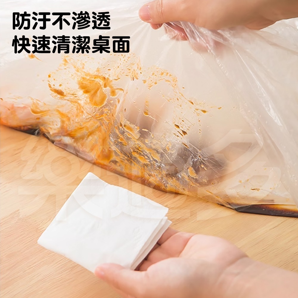 防油污ㄧ次性束口薄膜桌布10入/ SIN9248 桌布 防塵套-細節圖5
