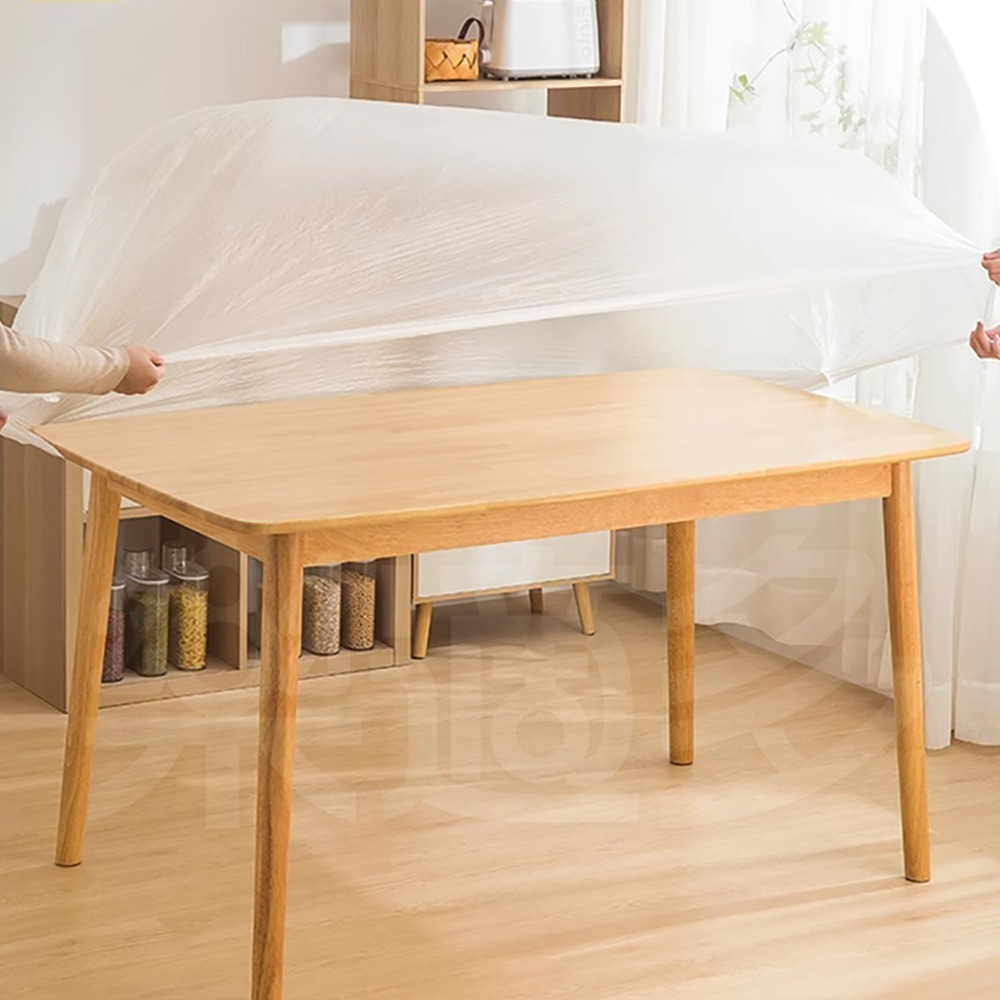 防油污ㄧ次性束口薄膜桌布10入/ SIN9248 桌布 防塵套-細節圖8