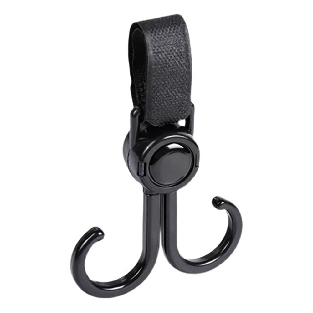 多功能萬用雙掛勾 SIN9280 掛勾 嬰兒車掛勾 魔鬼氈掛勾-細節圖2