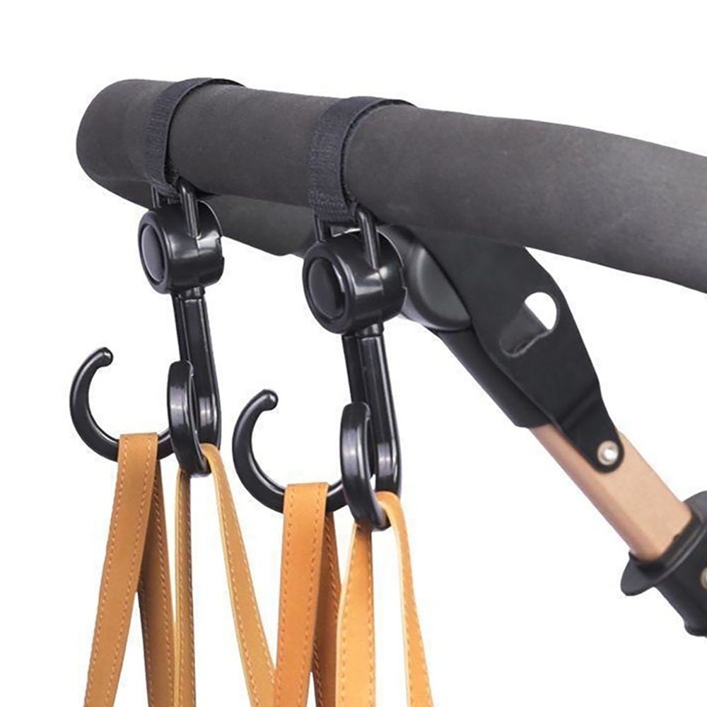 多功能萬用雙掛勾 SIN9280 掛勾 嬰兒車掛勾 魔鬼氈掛勾-細節圖8