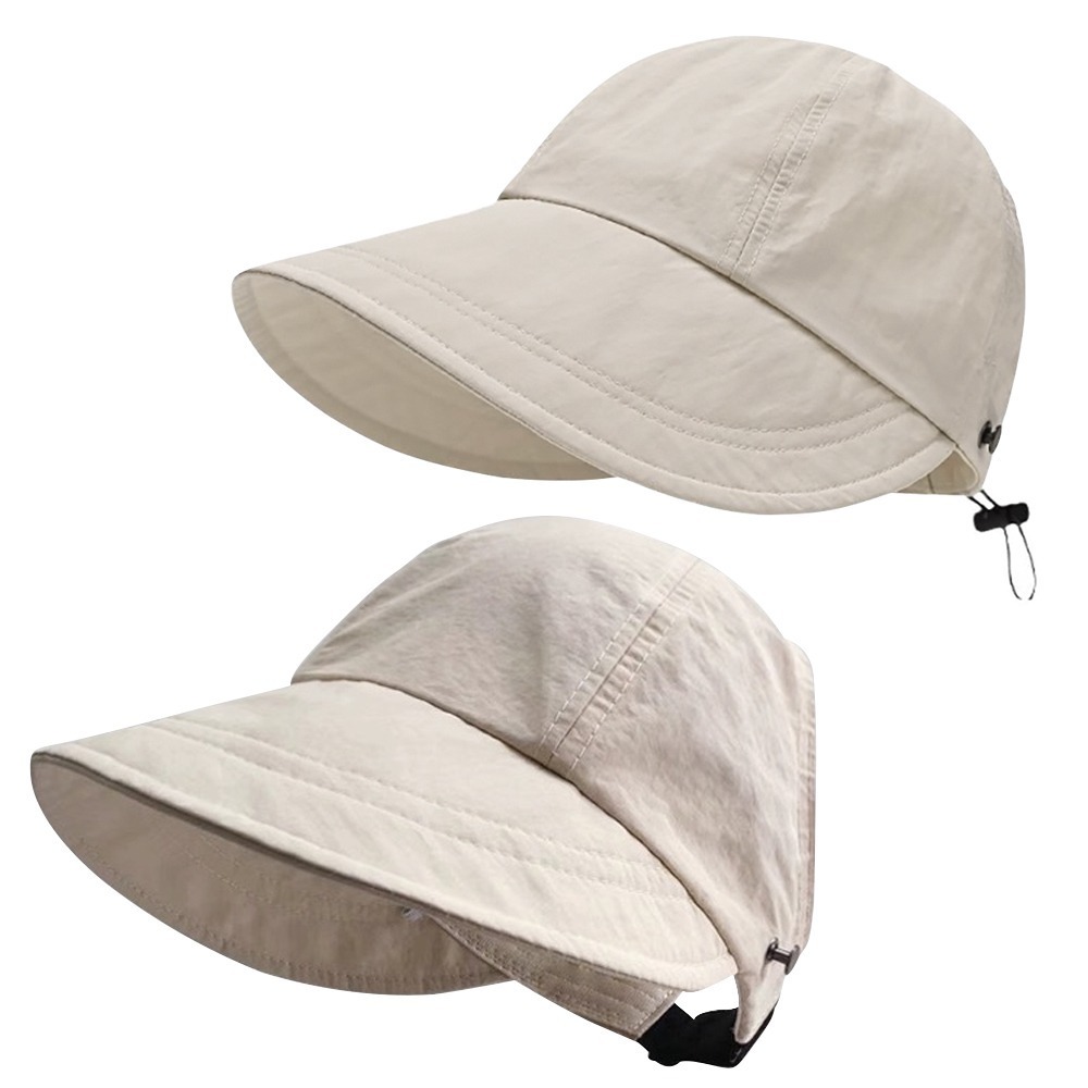 速乾薄款馬尾空頂帽 XM002 空頂帽 遮陽帽 防曬帽 棒球帽 登山帽-細節圖2